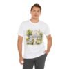 Unisex Jersey Short Sleeve Tee - Perfect for Home Lovers, Charming Cottage Graphic Tee