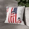 Patriotic Square Spun Polyester Pillowcase