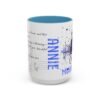 Personalized Musical Accent Coffee Mug Musical Coffee Mug - Perfect Gift for Music Lovers, With Inspirational Quote