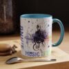 Personalized Musical Accent Coffee Mug Musical Coffee Mug - Perfect Gift for Music Lovers, With Inspirational Quote