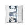 Best Dad Square Pillowcase Father's Day Present, Home Decor, Fun Accent Pillow, Dad Appreciation