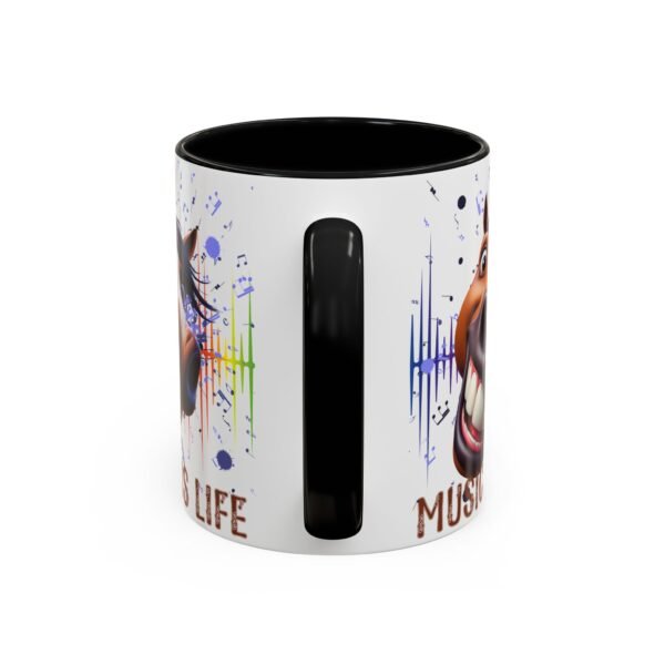Personalized Musical Accent Coffee Mug 11/15 oz
