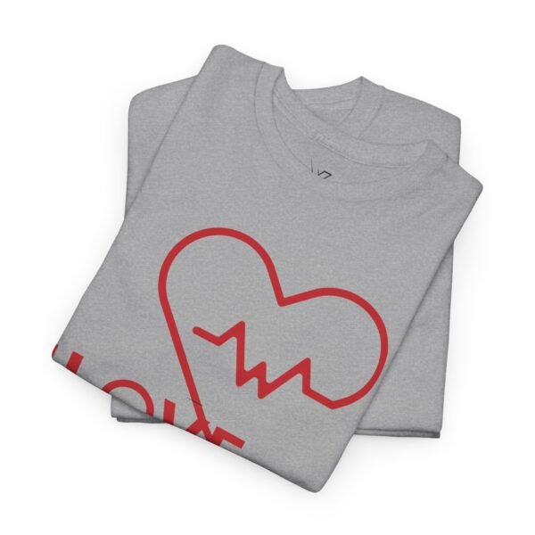 Personalized I Love Cats Unisex Heavy Cotton Tee