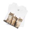 Personalized Unisex Jersey Short Sleeve Shirt, photos without background