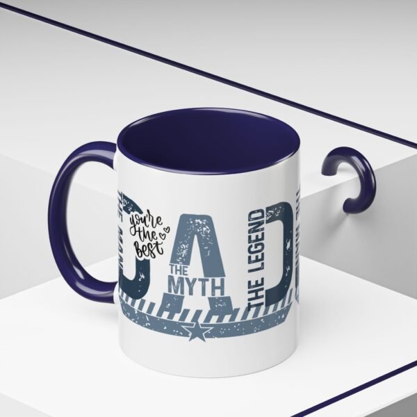 Printed on Both Sides Coffee Mug Gift for Fathers Day, Birthday, Christmas