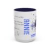 Personalized Musical Accent Coffee Mug Musical Coffee Mug - Perfect Gift for Music Lovers, With Inspirational Quote