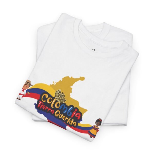 Colombia Themed Unisex Heavy Cotton Tee