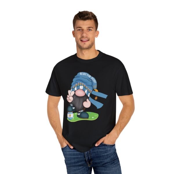14822467977543427749_2048.jpeg Playful Gnome T-shirt Ready for Fun, Casual Tee, Gift for Friends