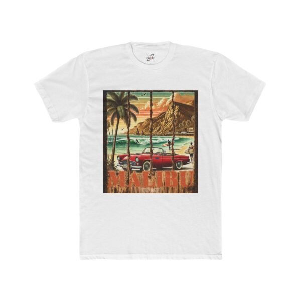 Vintage Malibu , Summer Beach Tee Shirt, Unisex Graphic