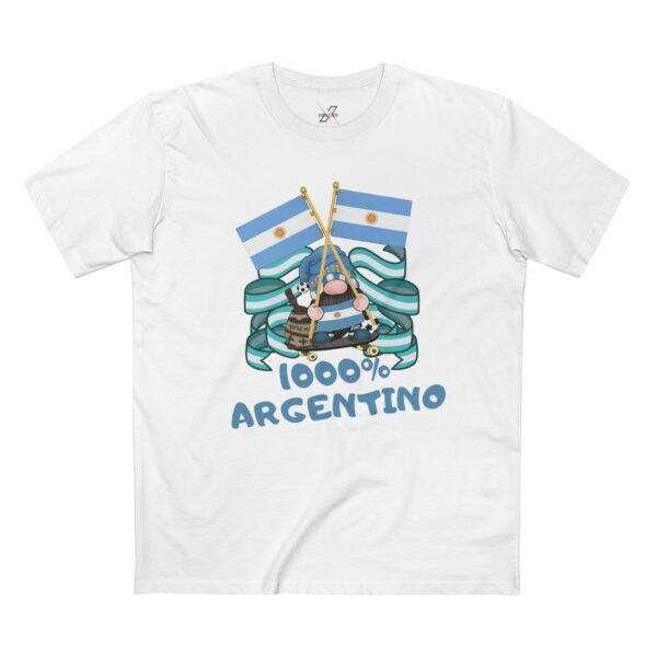 1000% Argentino Adult Staple Tee, Casual T-Shirt, Graphic Tee, Birthday Present