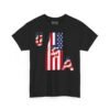 Unisex Heavy Cotton Patriotic T-Shirt for Independence Day, Memorial Day