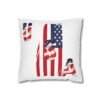 Patriotic Square Spun Polyester Pillowcase