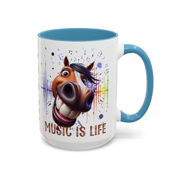 Personalized Musical Accent Coffee Mug 11/15 oz