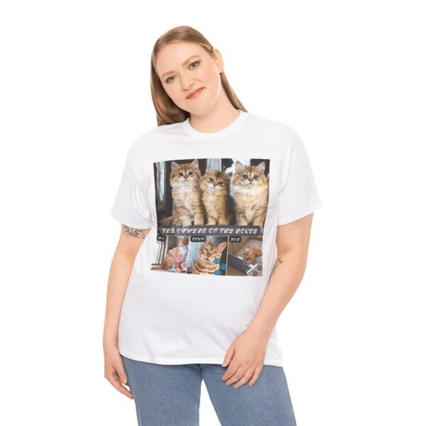 Cute Cat Lover Unisex Tee, Pet Lover Gift
