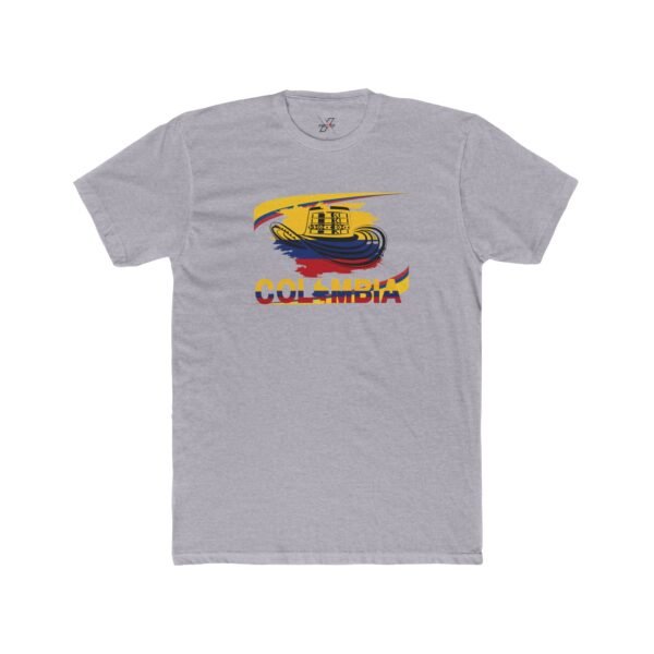 Colombian Unisex Cotton Crew Tee, Travel Wear, Gift for Him/Her, Summer Outfit