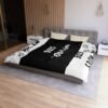 Personalized Microfiber Duvet Cover Cozy Home Decor for Pet Lovers