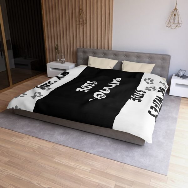 Personalized Microfiber Duvet Cover Cozy Home Decor for Pet Lovers