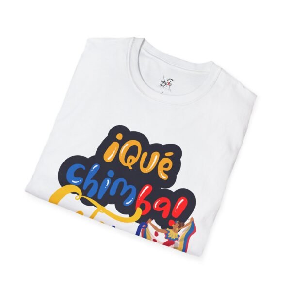 16119289567670566486_2048.jpeg ¡Qué Chimba! Unisex T-Shirt - Celebrate Colombia with Vibrant Style