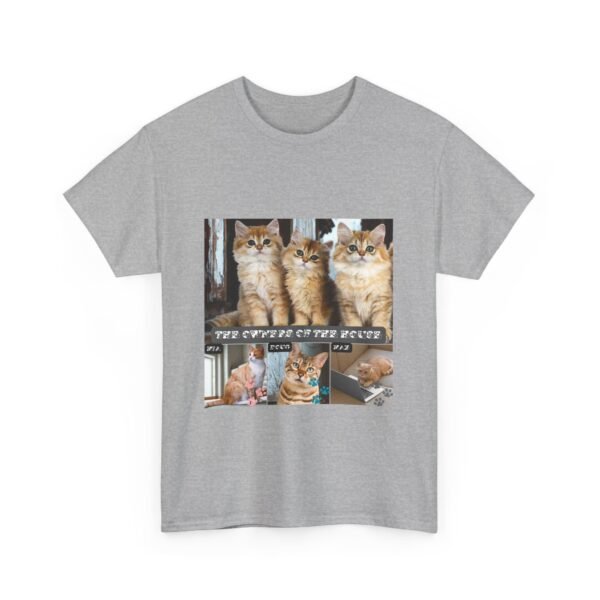 Personalized Cute Cat Lover Unisex Tee, Pet Lover Gift