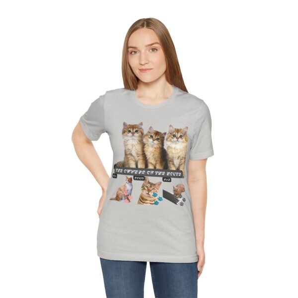 Personalized Unisex Jersey Short Sleeve Shirt, photos without background