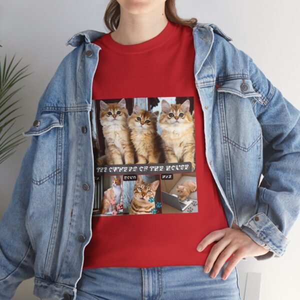 Personalized Cute Cat Lover Unisex Tee, Pet Lover Gift
