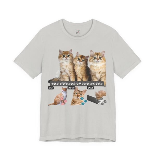 Personalized Unisex Jersey Short Sleeve Shirt, photos without background