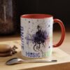 Personalized Musical Accent Coffee Mug Musical Coffee Mug - Perfect Gift for Music Lovers, With Inspirational Quote
