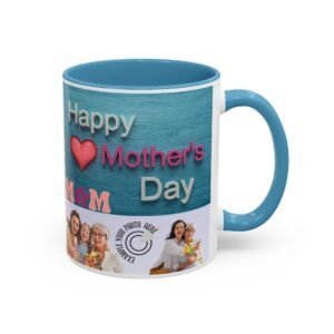 Personalized Mother’s Day Accent Coffee Mug