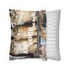 Personalized Cat Lover Spun Polyester Square Pillowcase for Home