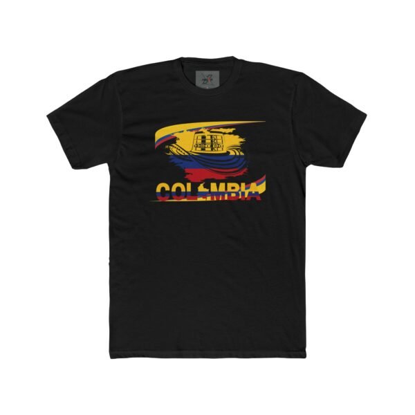 Colombian Unisex Cotton Crew Tee, Travel Wear, Gift for Him/Her, Summer Outfit