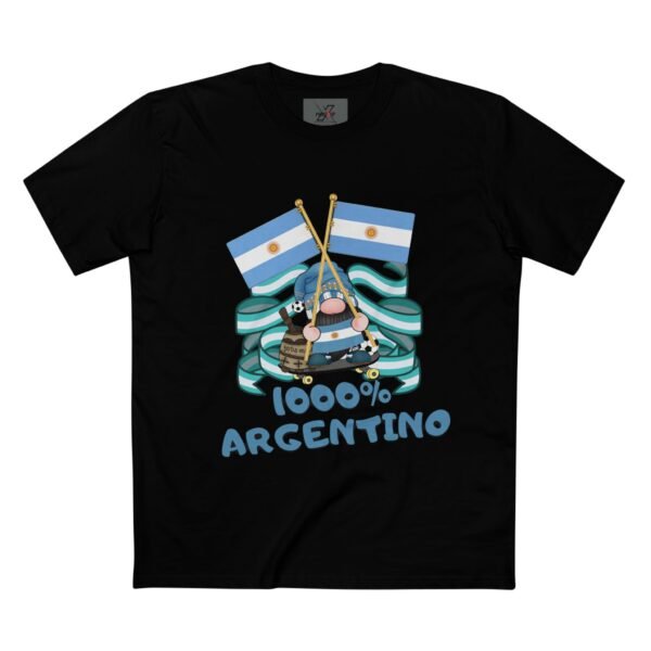 1000% Argentino Adult Staple Tee, Casual T-Shirt, Graphic Tee, Birthday Present