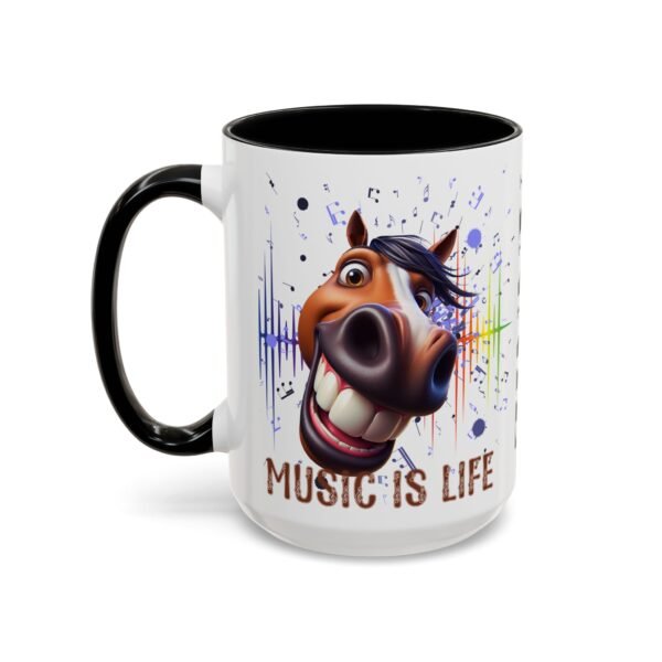 Personalized Musical Accent Coffee Mug 11/15 oz