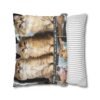 Personalized Cat Lover Spun Polyester Square Pillowcase for Home
