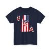 Unisex Heavy Cotton Patriotic T-Shirt for Independence Day, Memorial Day