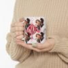 Custom Photos Love Mug - Personalized Ceramic Cup for Couples, Valentine's Day Gift, Anniversary Present