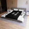 Personalized Microfiber Duvet Cover Cozy Home Decor for Pet Lovers