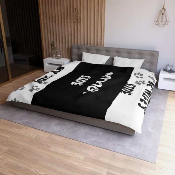 Personalized Microfiber Duvet Cover Cozy Home Decor for Pet Lovers