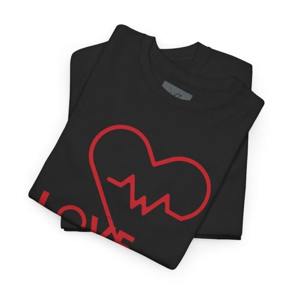 Personalized I Love Cats Unisex Heavy Cotton Tee