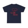 I Love Cats Unisex Heavy Cotton Tee