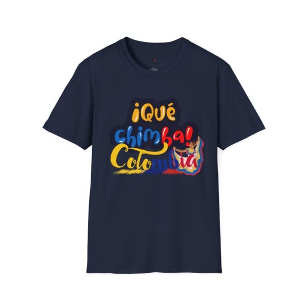 2236293334820486833_2048.jpeg ¡Qué Chimba! Unisex T-Shirt - Celebrate Colombia with Vibrant Style
