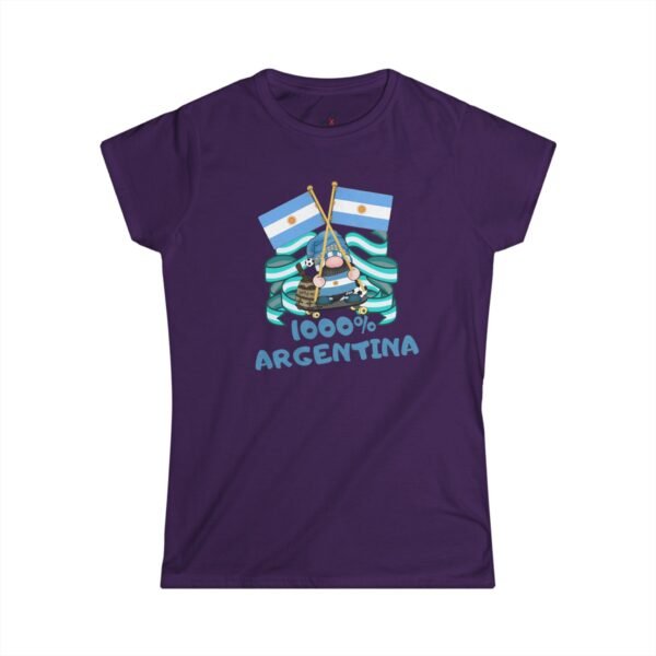 1000% Argentina Women's Softstyle Tee, Casual Women's Shirt