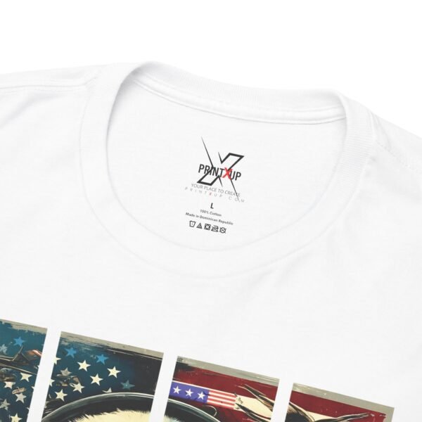 Patriotic Graphic Tee, Unisex Vintage Style