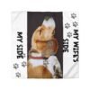 Personalized Dog Microfiber Duvet Cover Cozy Home Decor for Pet Lovers