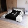 Personalized Microfiber Duvet Cover Cozy Home Decor for Pet Lovers