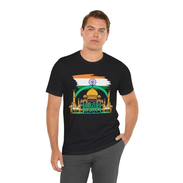 Cultural India Graphic Unisex Cotton Tee, Perfect for Travelers