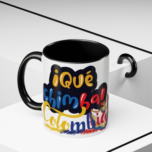 Vibrant Inspirational Coffee Mug Colombian Spirit