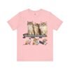 Personalized Unisex Jersey Short Sleeve Shirt, photos without background