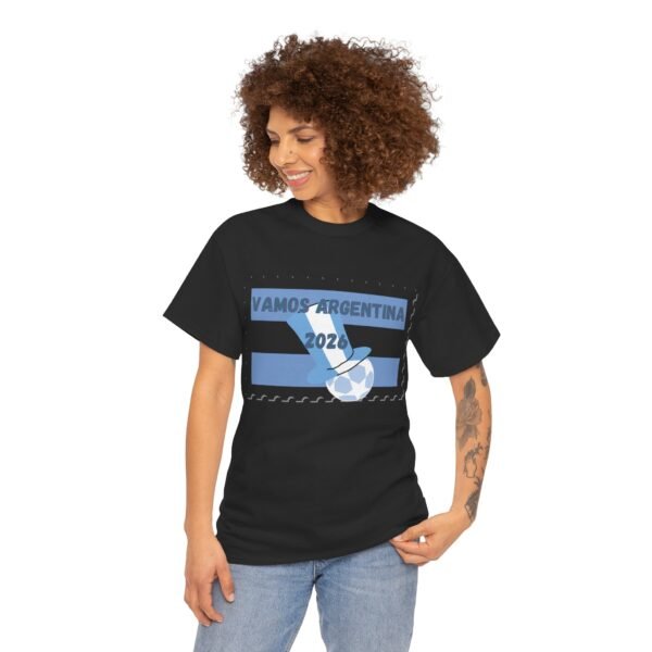 Vamos Argentina Unisex Heavy Cotton Tee, Casual Sports