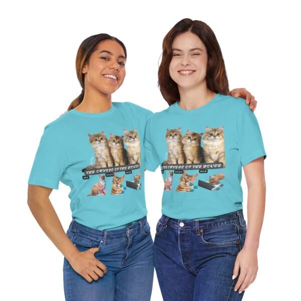 Personalized Unisex Jersey Short Sleeve Shirt, photos without background