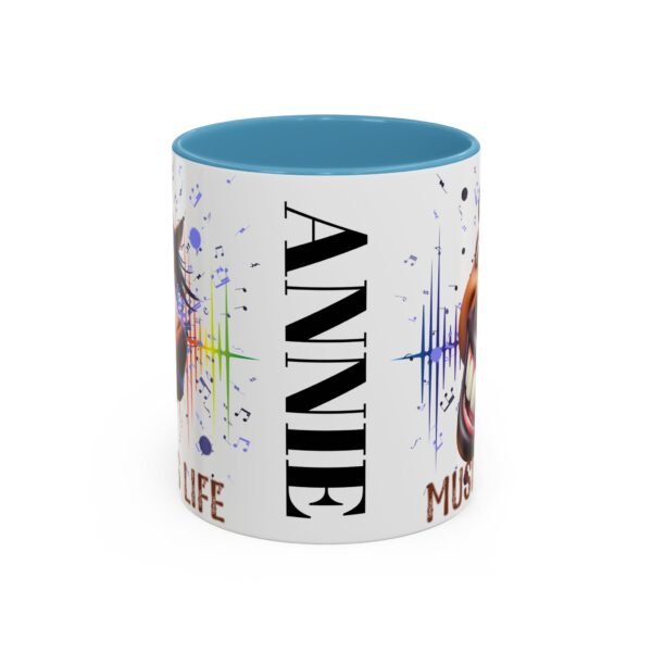 Personalized Musical Accent Coffee Mug 11/15 oz